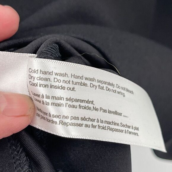 NWT Solace London Black Open Criss Cross Back Bacall Knee Length Dress Size 6 - Picture 12 of 13